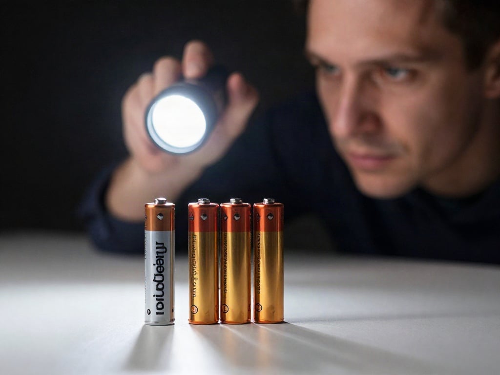 Protected vs Unprotected Akku Taschenlampe