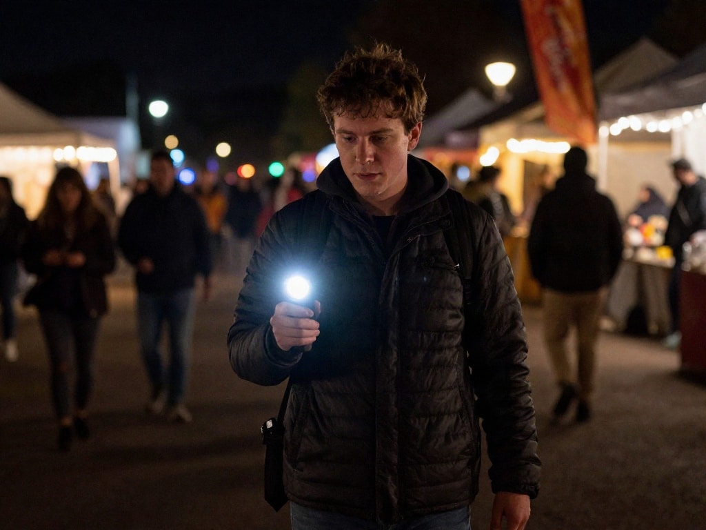 Taschenlampe Festival