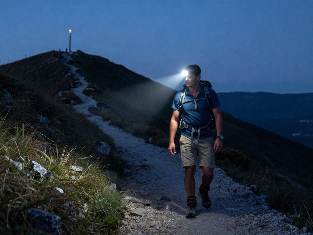 Taschenlampe Bergwandern