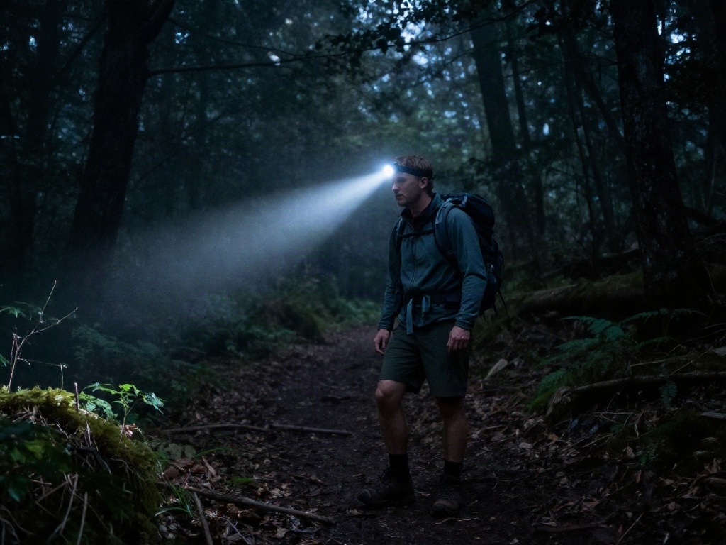 Taschenlampe Wandern
