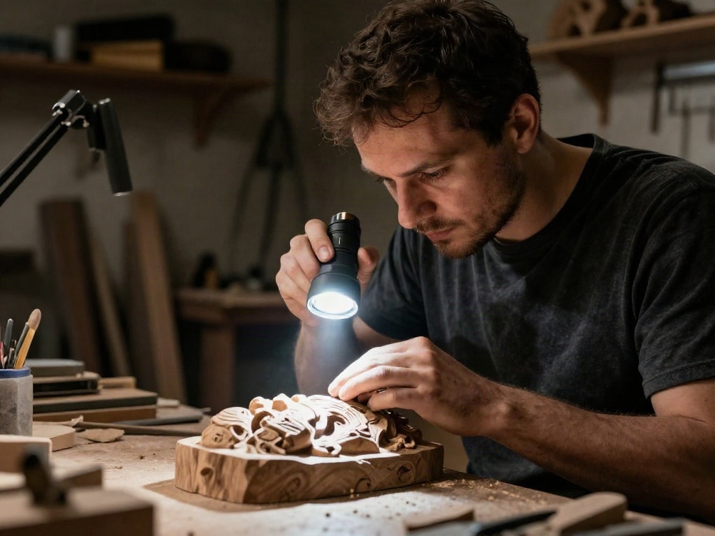 Taschenlampe Handwerker