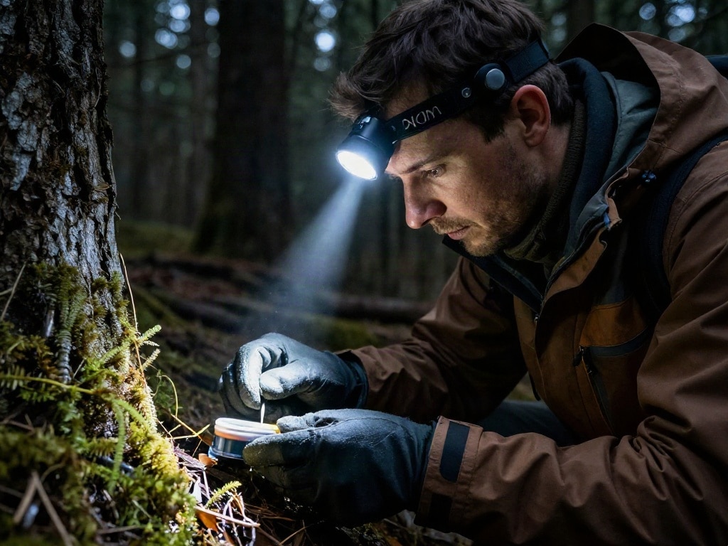 Taschenlampe Nachtcache