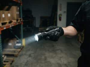 Taschenlampe Sicherheitsdienst
