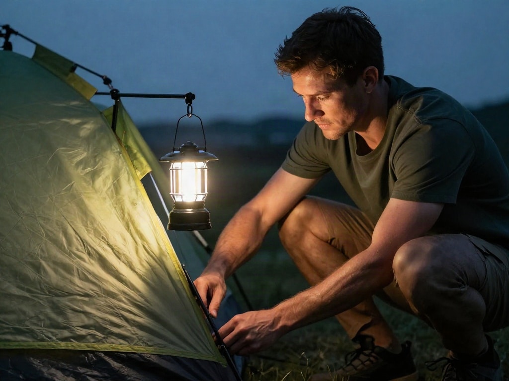 Taschenlampe Zelt