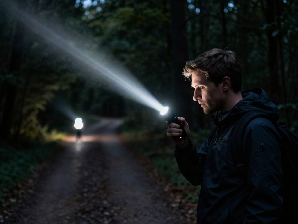 Taschenlampe vs Smartphone Licht