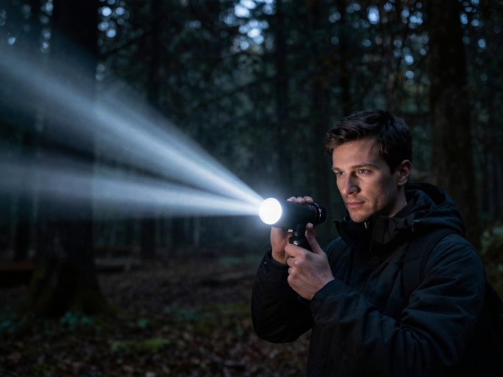 Turbo Modus Akku Taschenlampe