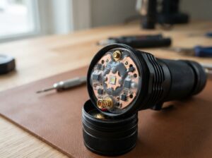 Taschenlampe Schutzfunktionen