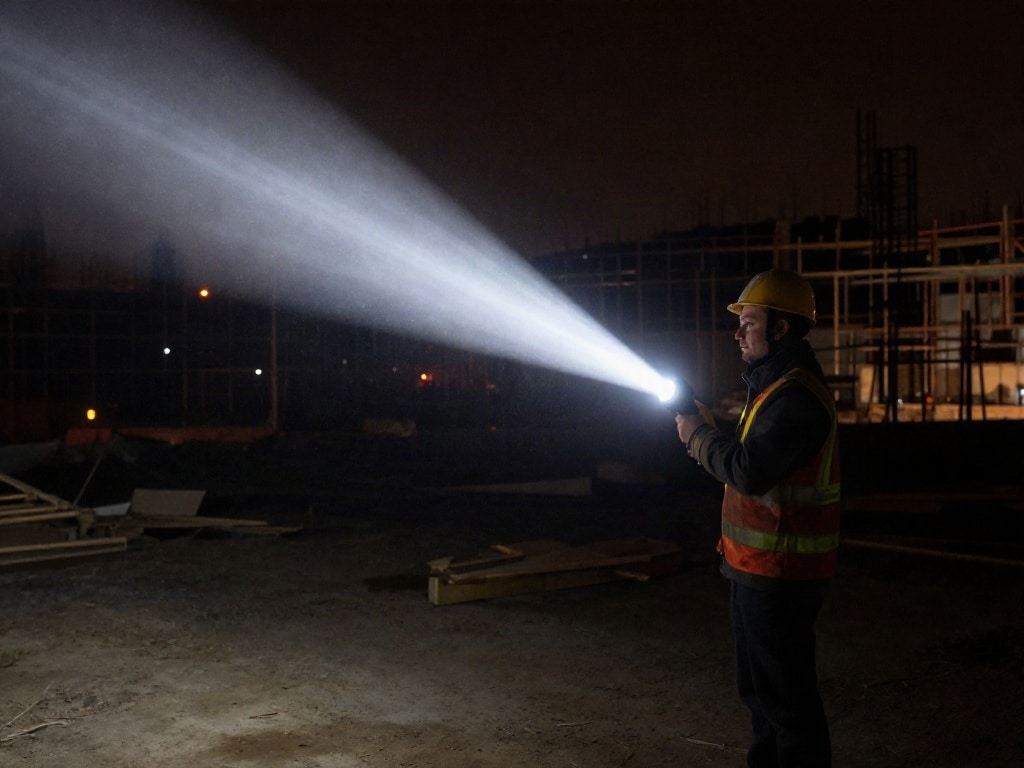 Taschenlampe breite Ausleuchtung