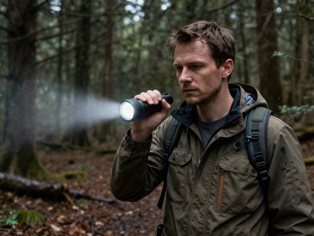 Taschenlampe Notfallrucksack