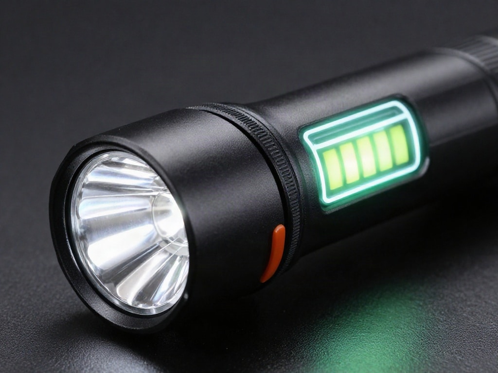 Ladestrom Taschenlampen Akku