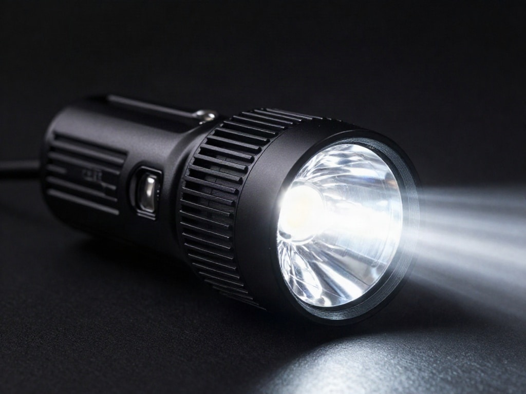 Temperaturregelung Taschenlampe