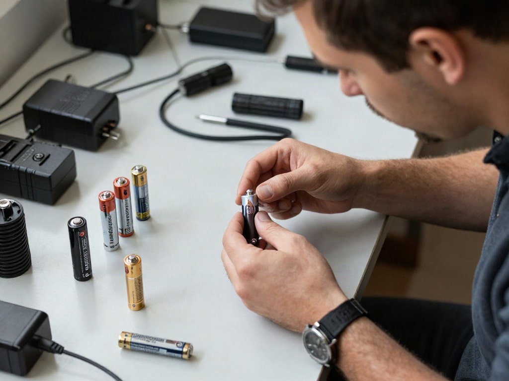 Taschenlampen Akku Ladezeit