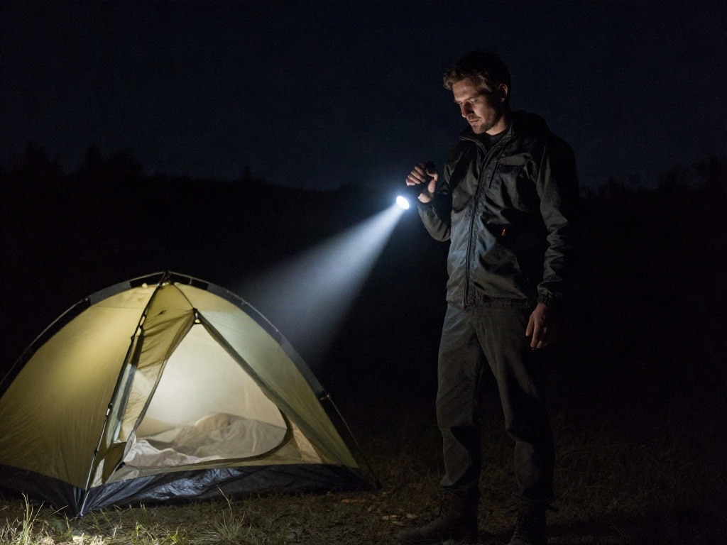 Zoom Taschenlampe vs feste Optik